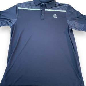 Callaway Opti Dri Polo Black and Gray Men's Polo Shirt Sz. M